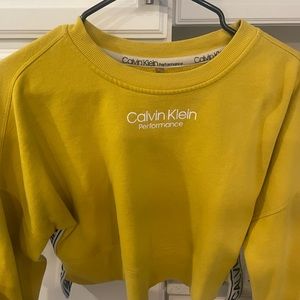 Calvin Klein cropped crew neck